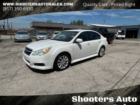 2011 Subaru Legacy for sale at Shooters Auto Sales in Fort Worth TX