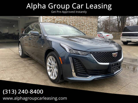 2021 Cadillac CT5 for sale at Alpha Group Car Leasing in Redford MI