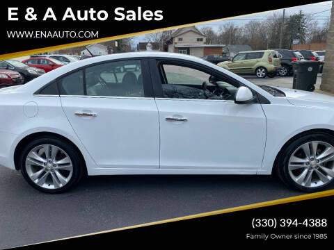 2011 Chevrolet Cruze for sale at E & A Auto Sales in Warren OH
