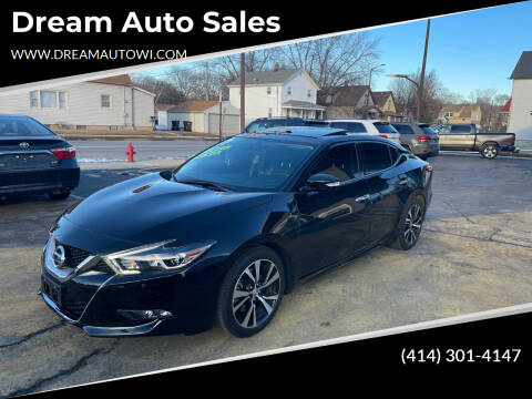 2017 Nissan Maxima for sale at Dream Auto Sales in South Milwaukee WI