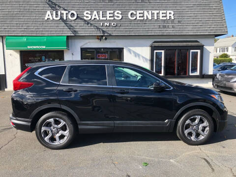 2018 Honda CR-V for sale at Auto Sales Center Inc in Holyoke MA