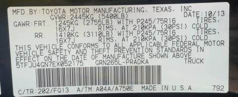 2014 Toyota Tacoma PreRunner V6