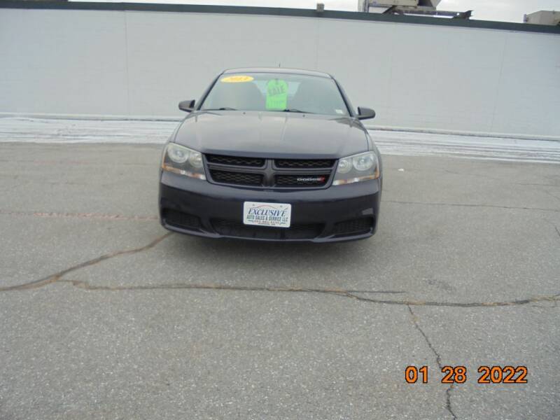 2013 Dodge Avenger for sale at Exclusive Auto Sales & Service in Windham NH