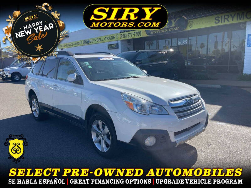 2014 Subaru Outback 2.5i Limited