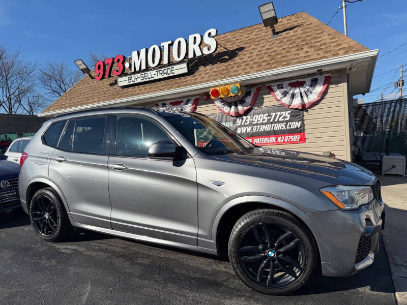 2016 BMW X3 for sale at 973 MOTORS in Paterson NJ