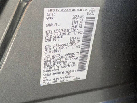 2013 Nissan Pathfinder SV