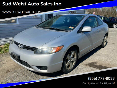 2008 Honda Civic for sale at Sud Weist Auto Sales Inc in Maple Shade NJ