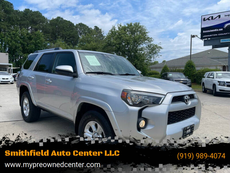 2019 Toyota 4Runner for sale at Smithfield Auto Center LLC in Smithfield NC