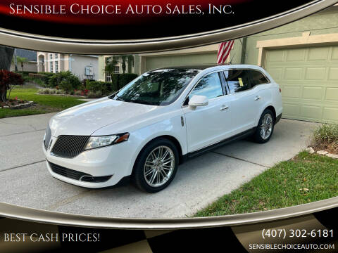 2015 Lincoln MKT for sale at Sensible Choice Auto Sales, Inc. in Longwood FL