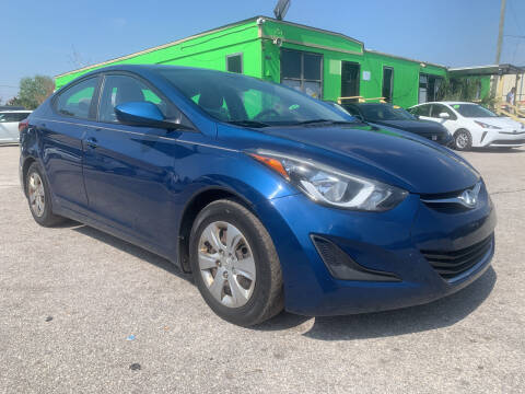 2016 Hyundai Elantra for sale at Marvin Motors in Kissimmee FL