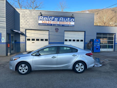 2017 Kia Forte for sale at Reid's Auto Sales & Service in Emporium PA