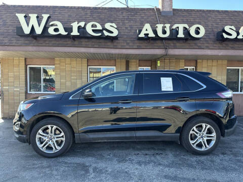 2016 Ford Edge for sale at Wares Auto Sales INC in Traverse City MI