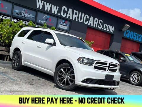 2018 Dodge Durango for sale at CARUCARS LLC in Miami FL