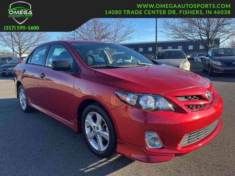 2012 Toyota Corolla for sale at Omega Autosports of Fishers in Fishers IN