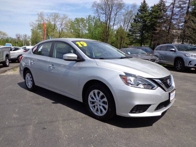 2019 Nissan Sentra for sale at North American Credit Inc. in Waukegan IL