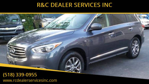 2014 Infiniti QX60 for sale at R&C DEALER SERVICES INC in Cohoes NY