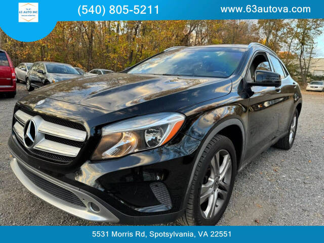 2015 Mercedes-Benz GLA for sale at 63 Auto Inc in Spotsylvania, VA