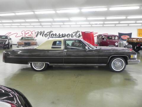 1975 Cadillac DeVille for sale at 121 Motorsports in Mount Zion IL