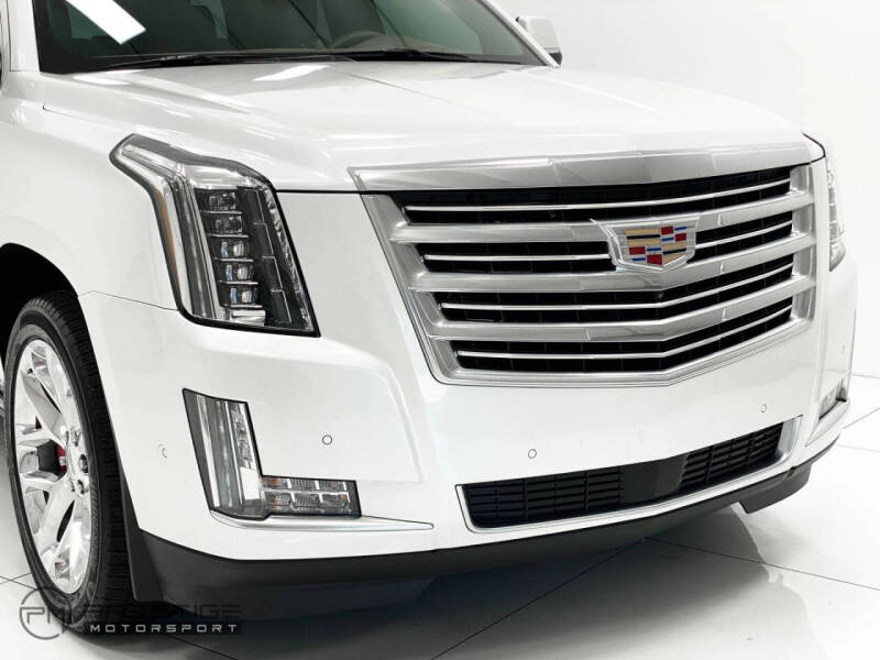 2018 Cadillac Escalade Platinum
