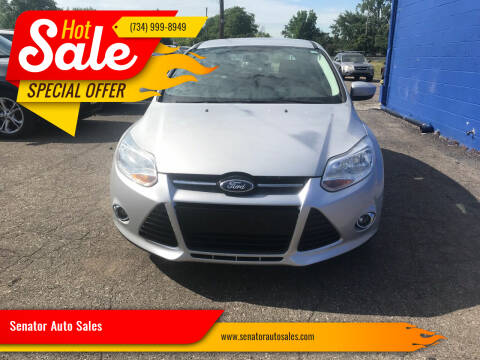 2012 Ford Focus for sale at Senator Auto Sales in Wayne MI