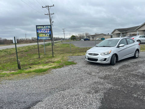 2015 Hyundai Accent for sale at Steves Auto Sales in Steele MO