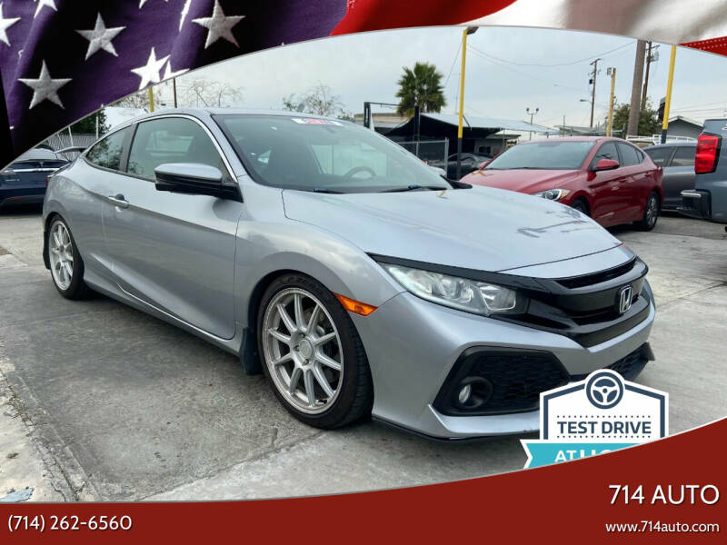 2017 Honda Civic for sale at 714 Autos in Whittier CA