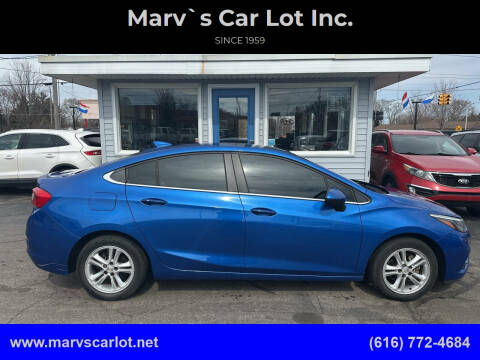 2016 Chevrolet Cruze for sale at Marv`s Car Lot Inc. in Zeeland MI