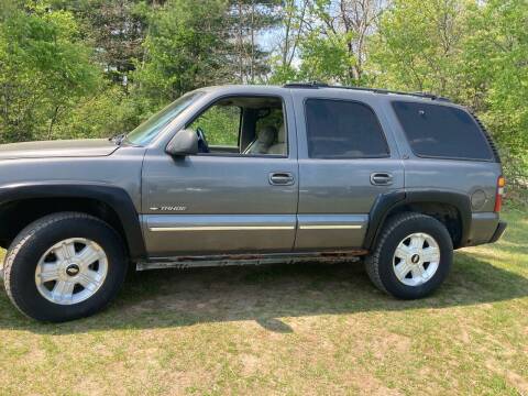 2001 Chevrolet Tahoe for sale at Expressway Auto Auction in Howard City MI