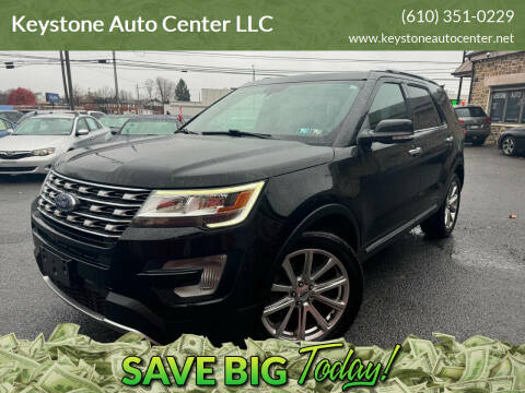 2017 Ford Explorer for sale at Keystone Auto Center LLC in Allentown PA