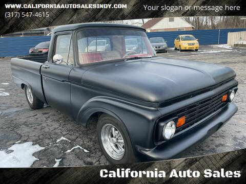 1965 Ford F-100 for sale at California Auto Sales in Indianapolis IN