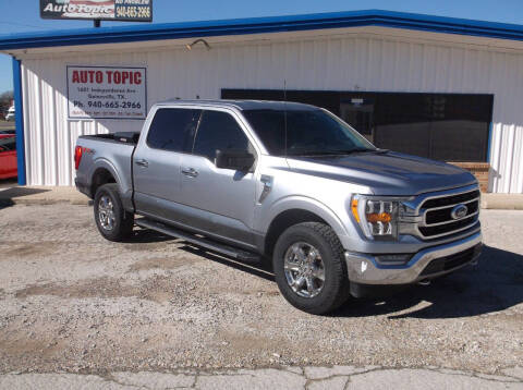 2021 Ford F-150 for sale at AUTO TOPIC in Gainesville TX