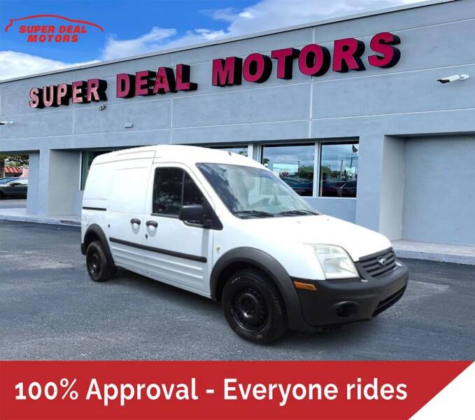 2012 Ford Transit Connect for sale at SUPER DEAL MOTORS in Hollywood FL