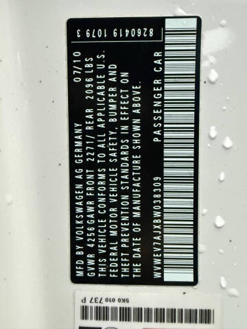 2011 Volkswagen GTI Autobahn