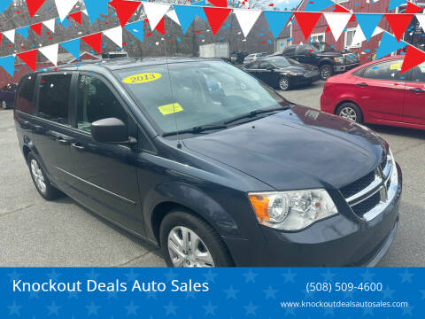 2013 Dodge Grand Caravan for sale at Knockout Deals Auto Sales in West Bridgewater MA