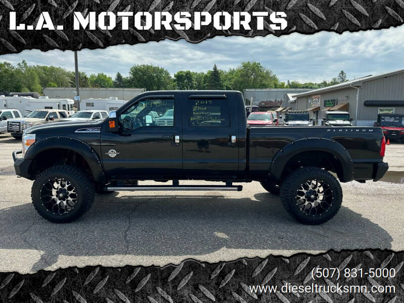 2013 Ford F-350 Super Duty for sale at L.A. MOTORSPORTS in Windom MN