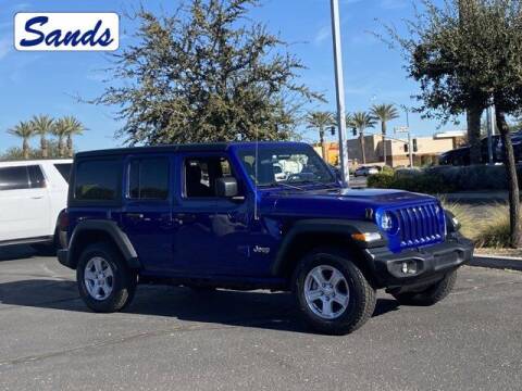 2020 Jeep Wrangler Unlimited for sale at Sands Chevrolet in Surprise AZ