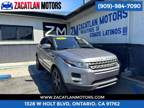 2013 Land Rover Range Rover Evoque for sale at Ontario Auto Square in Ontario CA