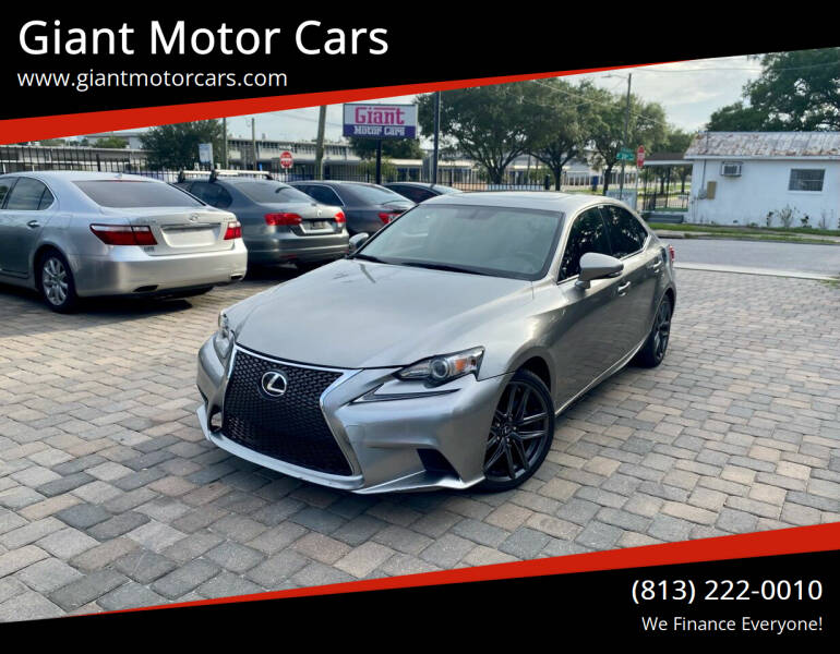 2014 Lexus IS 250 for sale at Giant Motor Cars in Tampa FL
