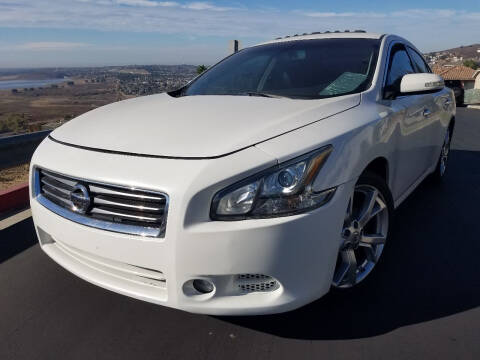 2012 Nissan Maxima for sale at Trini-D Auto Sales Center in San Diego CA