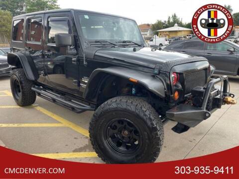 2012 Jeep Wrangler Unlimited for sale at Colorado Motorcars in Denver CO