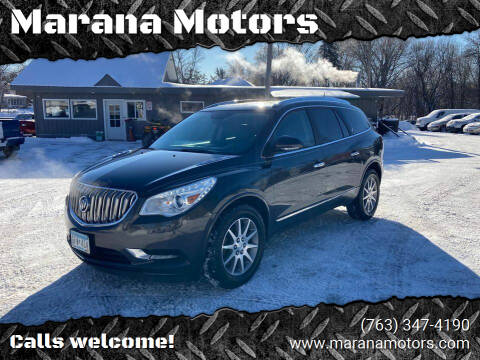 2016 Buick Enclave for sale at Marana Motors in Princeton MN