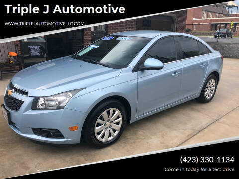 2011 Chevrolet Cruze for sale at Triple J Automotive in Erwin TN