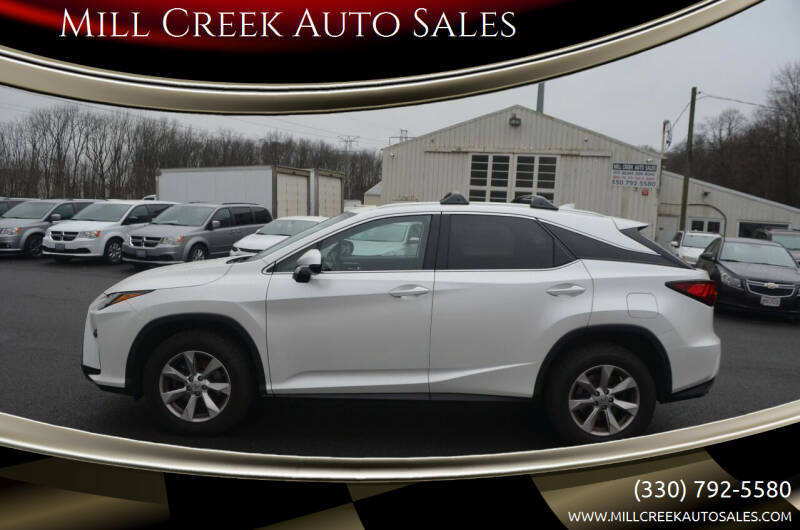 2017 Lexus RX 350 for sale at Mill Creek Auto Sales in Youngstown OH