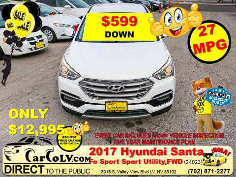 2017 Hyundai Santa Fe Sport for sale at The Car Company in Las Vegas NV