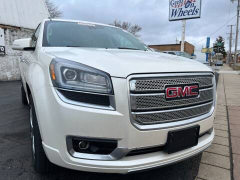 2015 GMC Acadia for sale at GREAT DEALS ON WHEELS in Michigan City IN