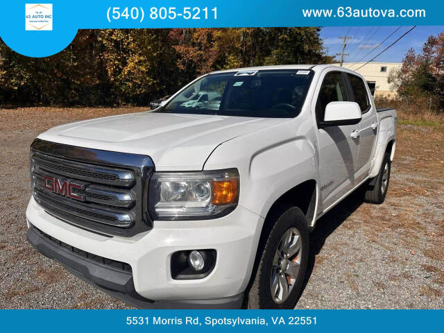 2015 GMC Canyon for sale at 63 Auto Inc in Spotsylvania, VA