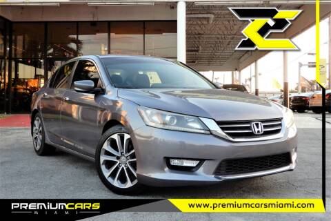 2014 Honda Accord for sale at Premium Cars of Miami in Miami FL