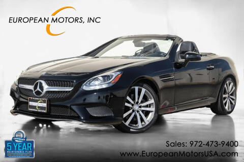 2017 Mercedes-Benz SLC for sale at European Motors Inc in Plano TX