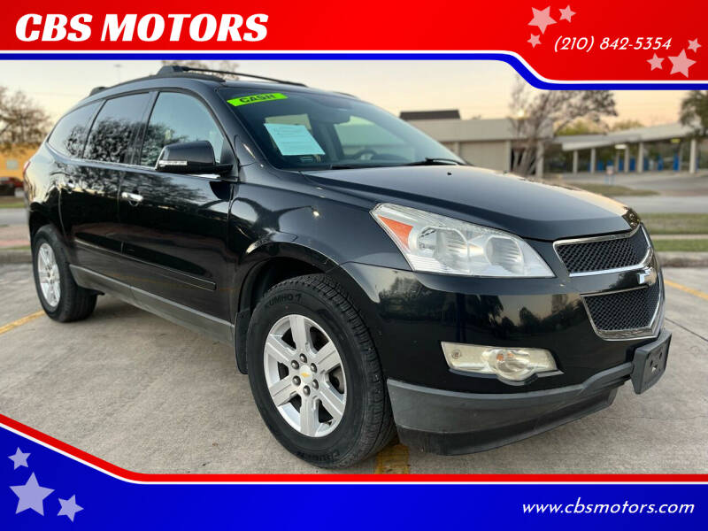 2012 Chevrolet Traverse for sale at CBS MOTORS in San Antonio TX
