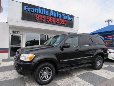 2005 Toyota Sequoia for sale at Franklin Auto Sales in El Paso TX